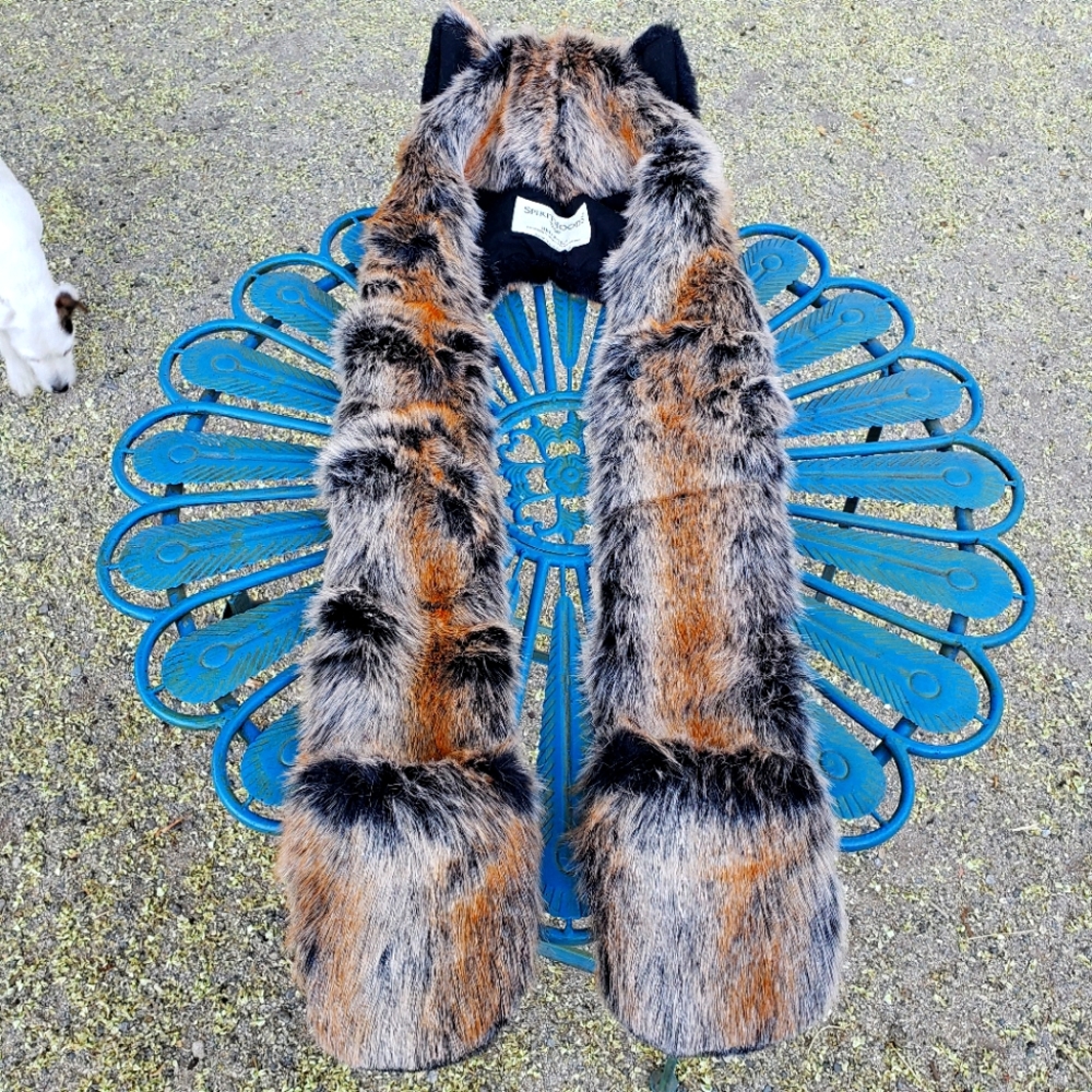 Red Wolf Spirit Hood